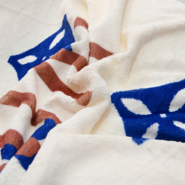 91家纺网 家纺一手货源 找家纺 爵仕 2023新款暴力熊系列牛奶绒四件套 克莱因蓝