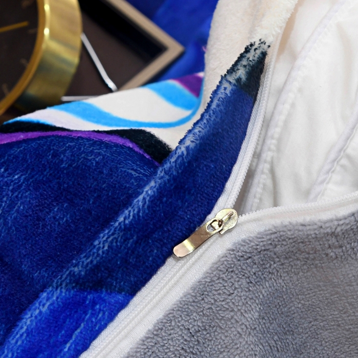 91家纺网 家纺一手货源 找家纺 爵仕 2023新款暴力熊系列牛奶绒四件套 酷玩彩