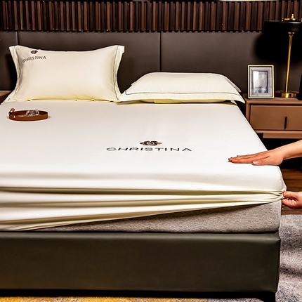 91家纺网 家纺一手货源 找家纺 （总）丽美人 2023新款水洗真丝床笠款凉席山茶花系列