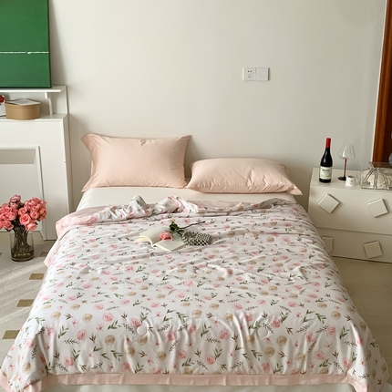 91家纺网 家纺一手货源 找家纺 （总）顾里 2023新款小茶芯天丝莫代尔夏被