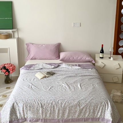 91家纺网 家纺一手货源 找家纺 （总）顾里 2023新款小茶芯天丝莫代尔夏被