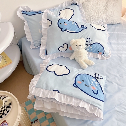 顾里 2023新款韩系ins夏被套件 海洋世界