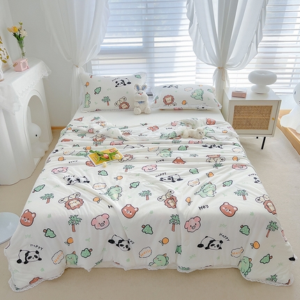 91家纺网 家纺一手货源 找家纺 （总）丽美人 2023新款A类针织棉夏被