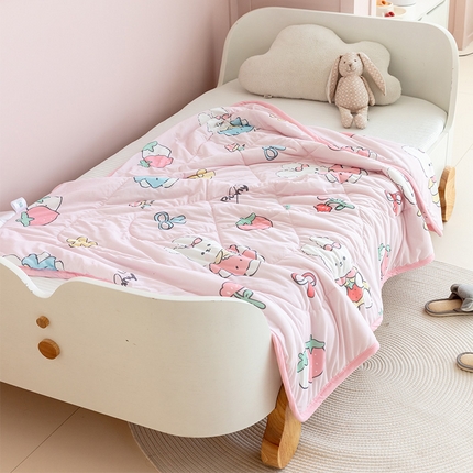 91家纺网 家纺一手货源 找家纺 （总）艾佳宝贝 2023新款春夏凉感丝儿童糖果夏被
