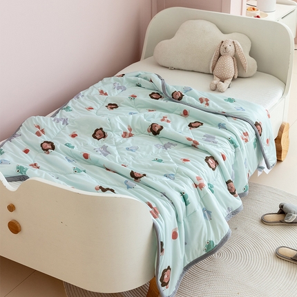 91家纺网 家纺一手货源 找家纺 （总）艾佳宝贝 2023新款春夏凉感丝儿童糖果夏被