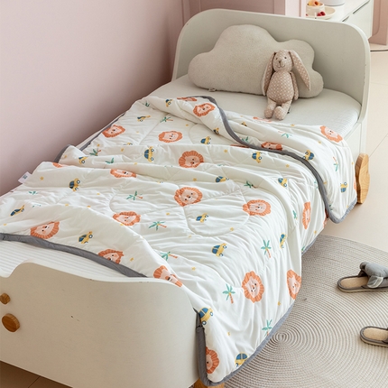 91家纺网 家纺一手货源 找家纺 （总）艾佳宝贝 2023新款春夏凉感丝儿童糖果夏被