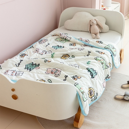 91家纺网 家纺一手货源 找家纺 （总）艾佳宝贝 2023新款春夏凉感丝儿童糖果夏被