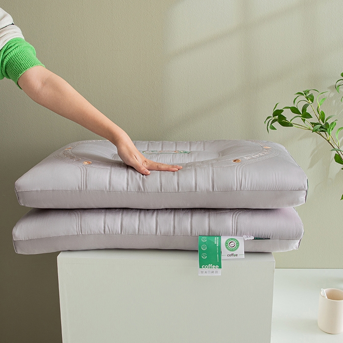 91家纺网 家纺一手货源 找家纺 （总）爱尚家枕芯2023新款咖啡碳助眠枕