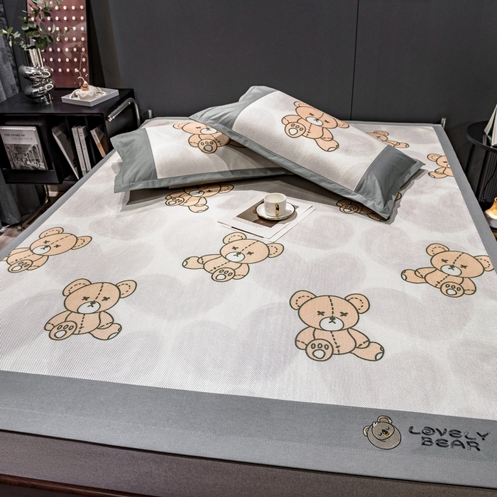 91家纺网 家纺一手货源 找家纺 全季家居 2023新款A类数码印花枕套 布偶熊