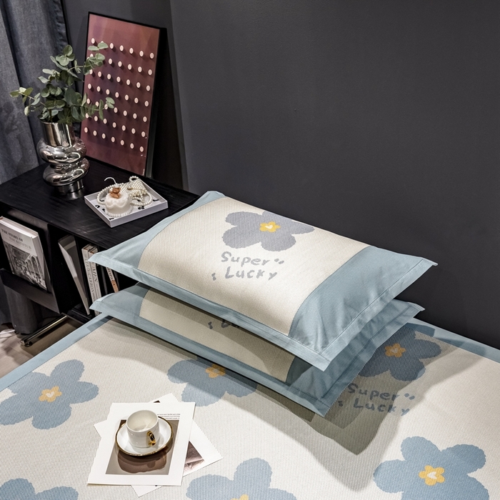 91家纺网 家纺一手货源 找家纺 全季家居 2023新款A类数码印花枕套 幸运花 