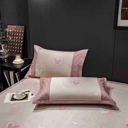 91家纺网 家纺一手货源 找家纺 全季家居 2023新款A类数码印花枕套 萌心