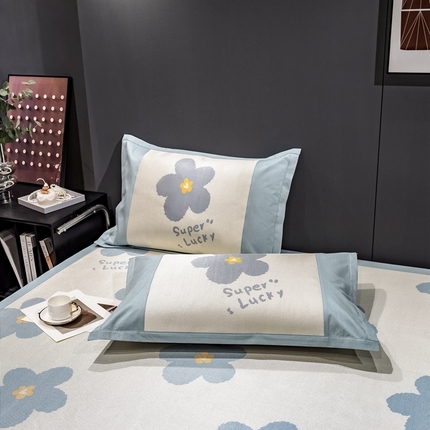91家纺网 家纺一手货源 找家纺 全季家居 2023新款A类数码印花枕套 幸运花 