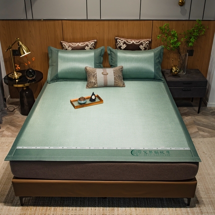 91家纺网 家纺一手货源 找家纺 （总）全季家居  2023新款A类艾草驱蚊冰藤席