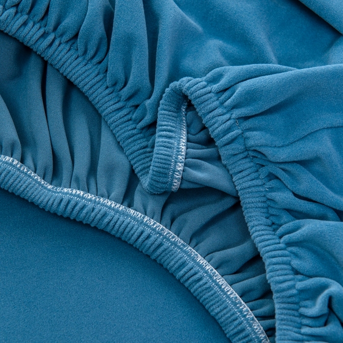 91家纺网 家纺一手货源 找家纺 千彤沙发垫 2023新款云感棉沙发笠 水蓝