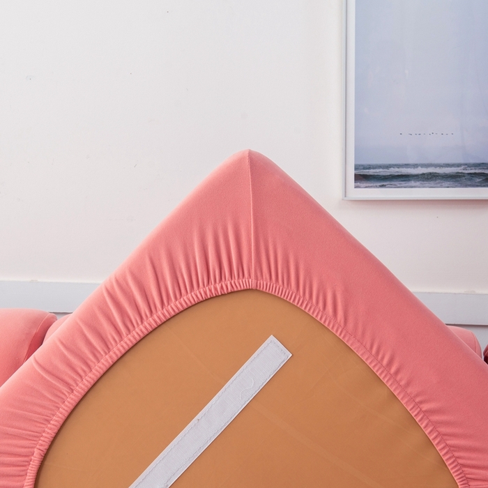 91家纺网 家纺一手货源 找家纺 千彤沙发垫 2023新款云感棉沙发笠 豆沙