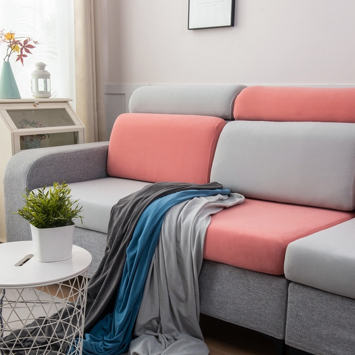 91家纺网 家纺一手货源 找家纺 千彤沙发垫 2023新款云感棉沙发笠 组合