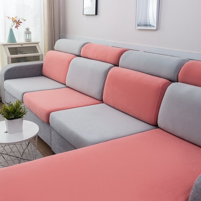 91家纺网 家纺一手货源 找家纺 千彤沙发垫 2023新款云感棉沙发笠 组合