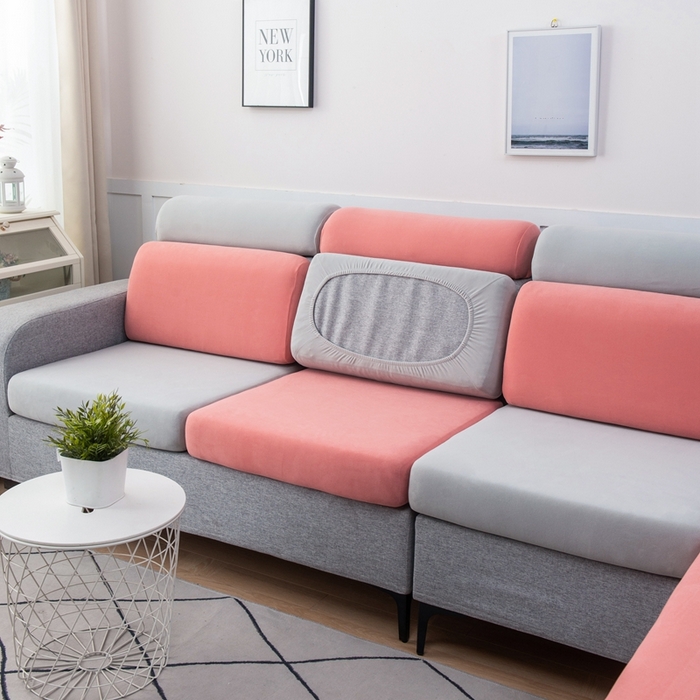 91家纺网 家纺一手货源 找家纺 千彤沙发垫 2023新款云感棉沙发笠 组合