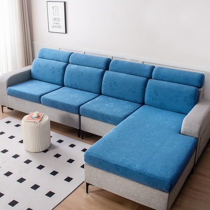 91家纺网 家纺一手货源 找家纺 （总）千彤沙发垫 2023新款提花三叶草沙发笠