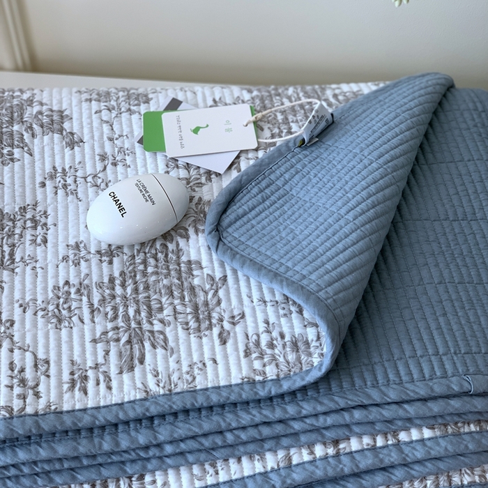 91家纺网 家纺一手货源 找家纺 汇庭2023新款大鹅水洗棉220*240床盖三件套 艾菲尔庄园