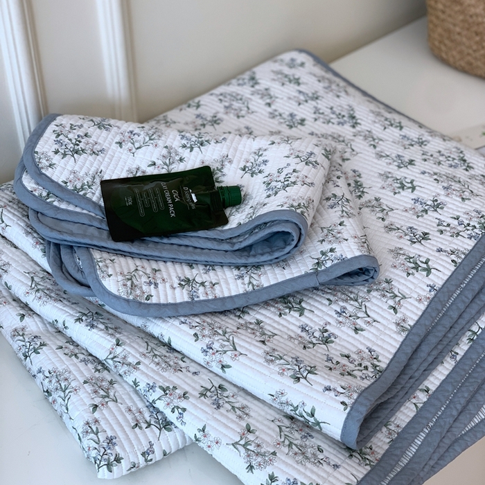 91家纺网 家纺一手货源 找家纺 汇庭2023新款大鹅水洗棉220*240床盖三件套 艾莉庄园