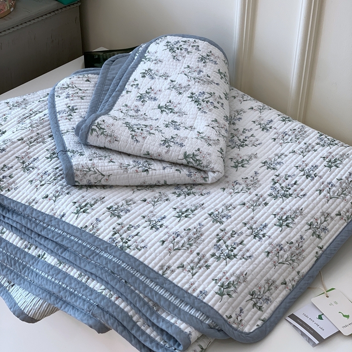 91家纺网 家纺一手货源 找家纺 汇庭2023新款大鹅水洗棉220*240床盖三件套 艾莉庄园