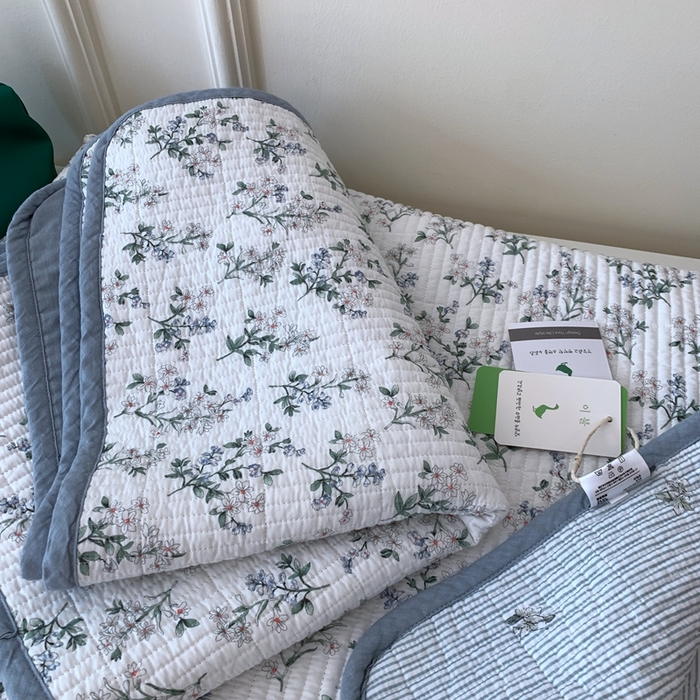 91家纺网 家纺一手货源 找家纺 汇庭2023新款大鹅水洗棉220*240床盖三件套 艾莉庄园