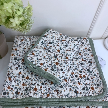 汇庭2023新款大鹅水洗棉220*240床盖三件套 奈露庄园