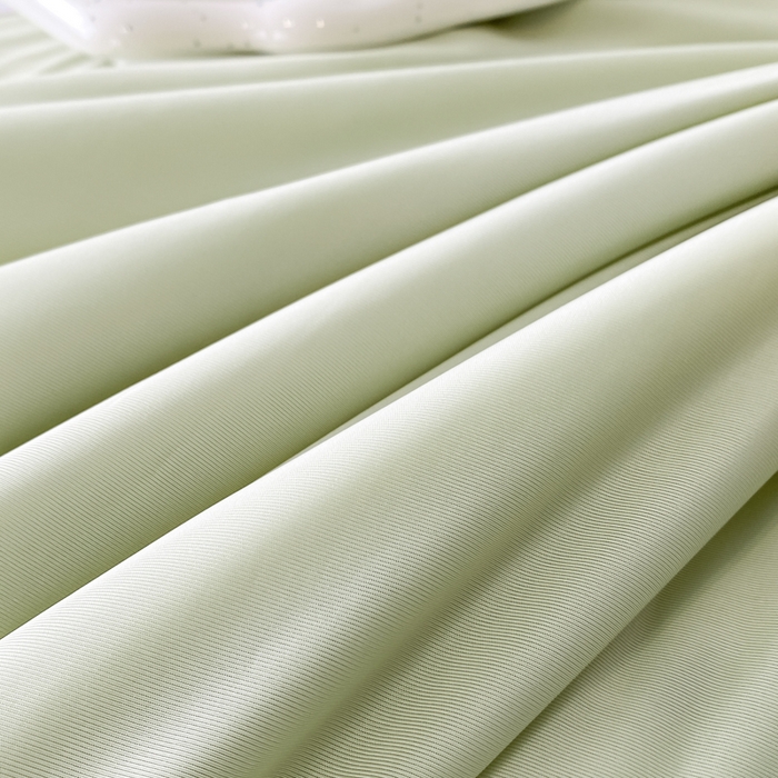 91家纺网 家纺一手货源 找家纺 欧邦 新款素色凉感丝单夏被 浅绿