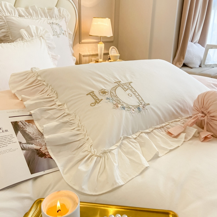 91家纺网 家纺一手货源 找家纺 （总）AB家纺 2023新款全棉水洗棉四件套-蔻朵系列