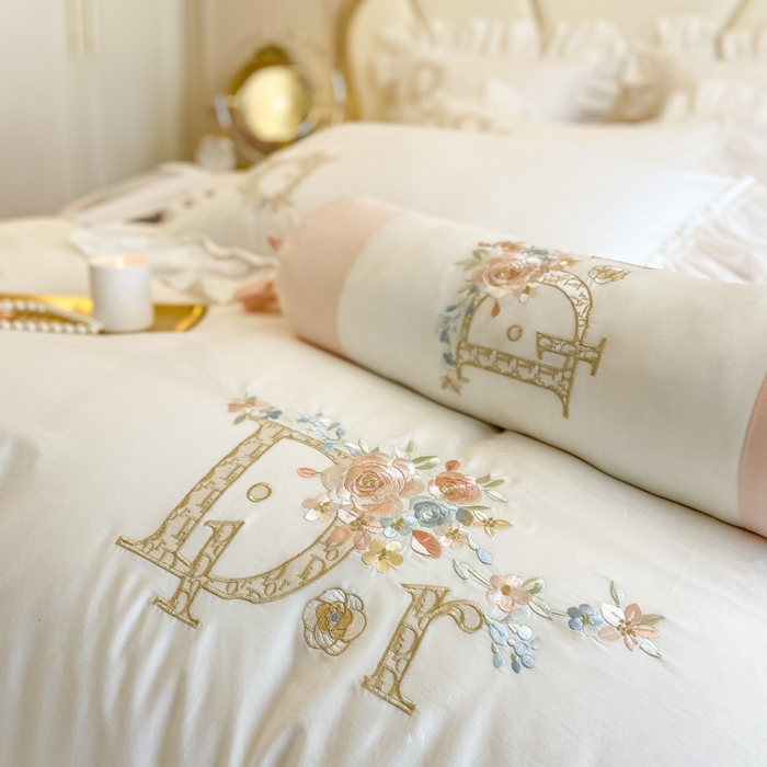 91家纺网 家纺一手货源 找家纺 （总）AB家纺 2023新款全棉水洗棉四件套-蔻朵系列