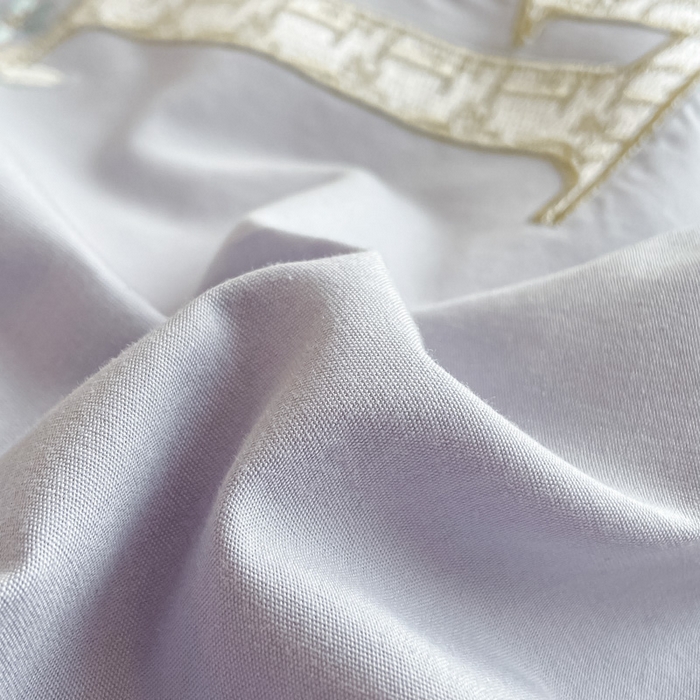 91家纺网 家纺一手货源 找家纺 AB家纺 2023新款全棉水洗棉四件套-蔻朵系列 蔻朵-丁香紫