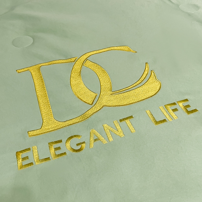 91家纺网 家纺一手货源 找家纺 创优 2025新款水洗真丝滚边夏被四件套 抹茶绿