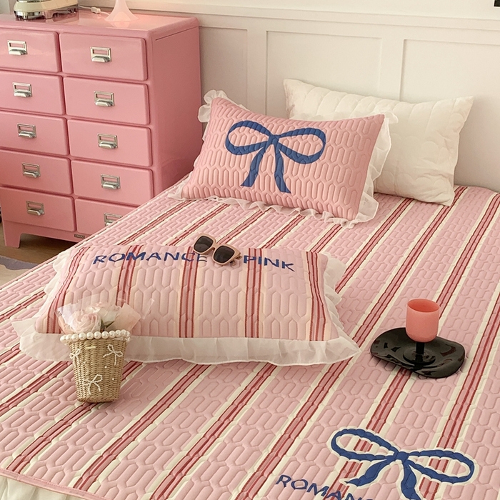 91家纺网 家纺一手货源 找家纺 （总）昔可家纺 2023新款双层雪纺纱乳胶床裙