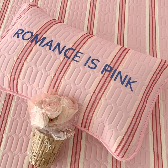 91家纺网 家纺一手货源 找家纺 昔可 2023新款床笠款乳胶凉席 芭蕾少女蝴蝶结