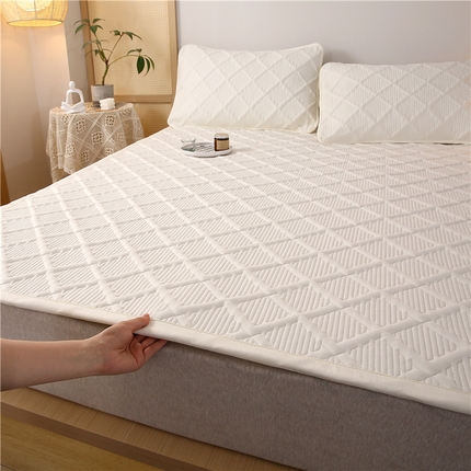 91家纺网 家纺一手货源 找家纺 （总）东宇 2023新款纯色A类原棉大豆棉床垫床褥榻榻米软垫子