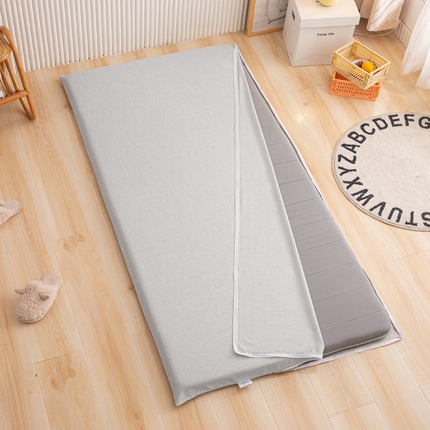 91家纺网 家纺一手货源 找家纺 （总）凌云家纺 2025新款舒适亲肤纯色彩棉全包学生床垫套