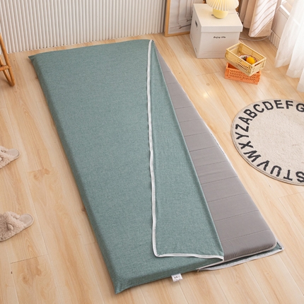 91家纺网 家纺一手货源 找家纺 凌云家纺 2025年新款彩棉床垫套 深秋青