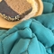 91家纺网 家纺一手货源 找家纺 米乐被业 2023新款A类夹棉床垫 时尚格-深海蓝