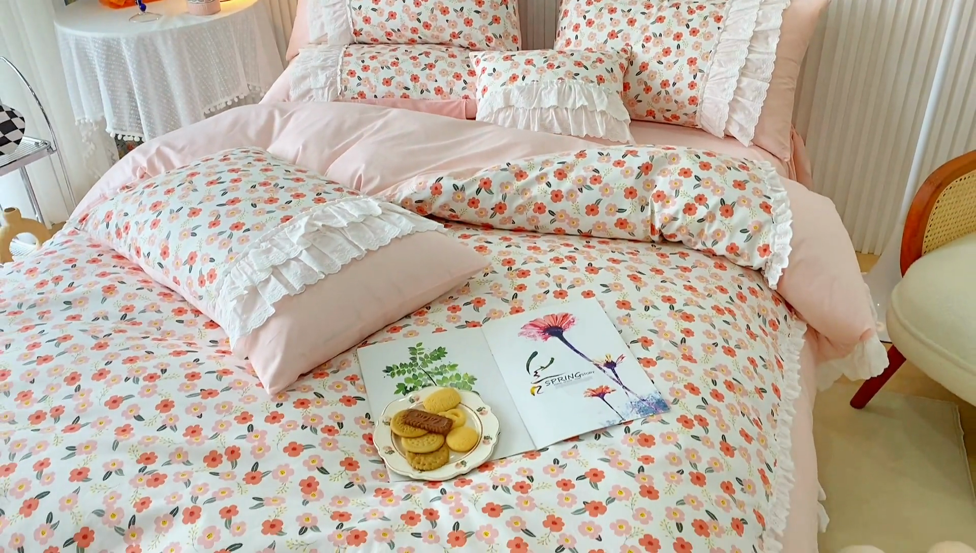 91家纺网 家纺一手货源 找家纺 （总）亲亲公主 2025新款全棉印花浪漫系列