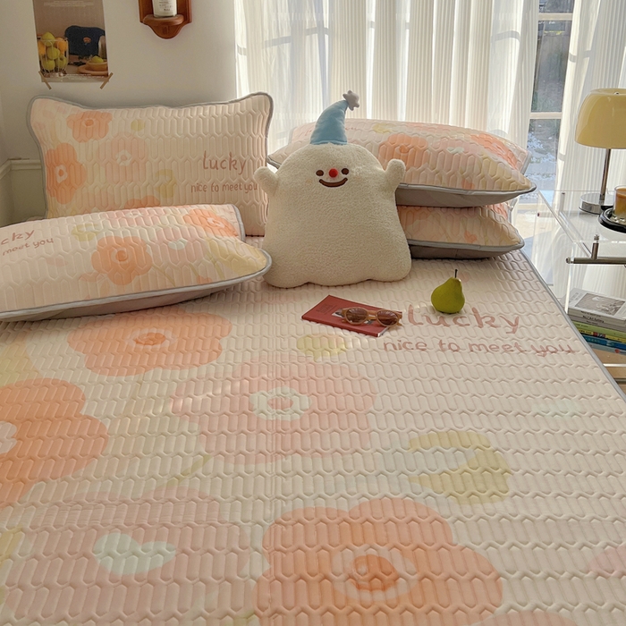 91家纺网 家纺一手货源 找家纺 慕尚家纺 2025新款乳胶大版席 小森物语