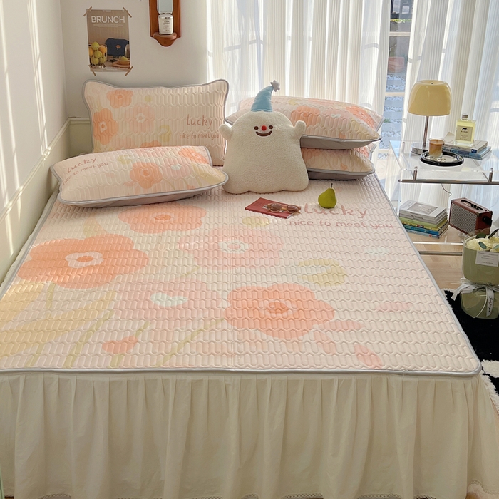 91家纺网 家纺一手货源 找家纺 慕尚家纺 2025新款乳胶大版席 小森物语