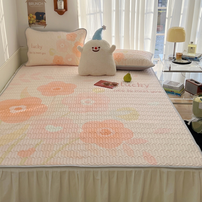 91家纺网 家纺一手货源 找家纺 慕尚家纺 2025新款乳胶大版席 小森物语