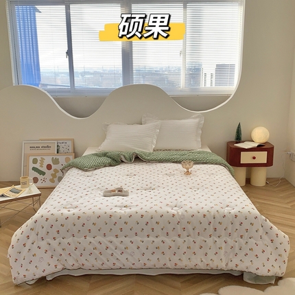91家纺网 家纺一手货源 找家纺 （总）星期八 2023新款全棉豆豆春秋被夏被
