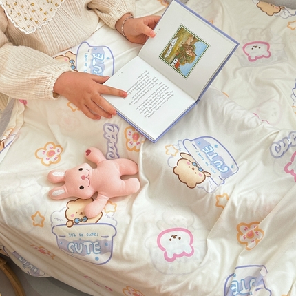 91家纺网 家纺一手货源 找家纺 （总）星期八2023新款凉感毯