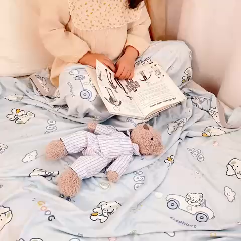 91家纺网 家纺一手货源 找家纺 （总）星期八2023新款凉感毯