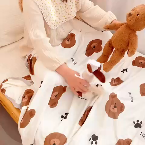 91家纺网 家纺一手货源 找家纺 （总）星期八2023新款凉感毯