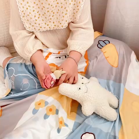 91家纺网 家纺一手货源 找家纺 （总）星期八2023新款凉感毯