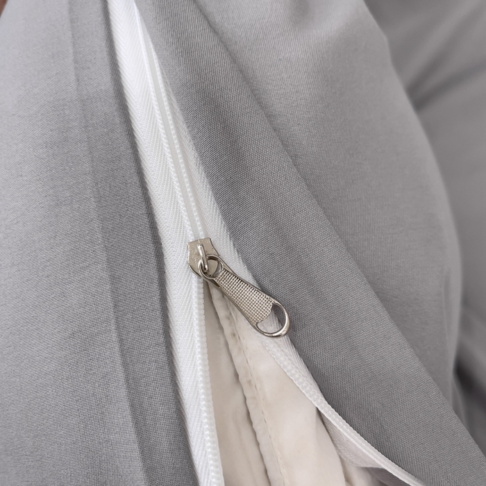 91家纺网 家纺一手货源 找家纺 金米诺 2024新款水洗磨毛刺绣四件套 幸运花-灰