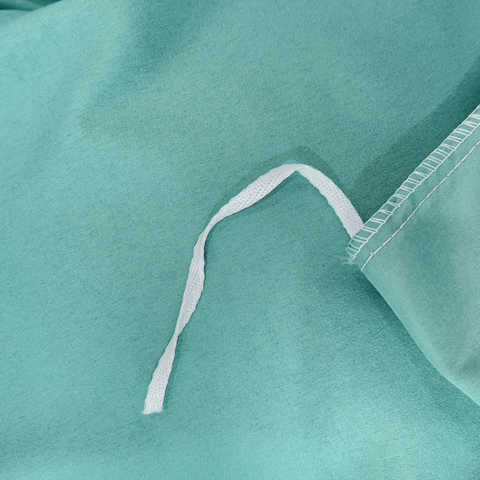 91家纺网 家纺一手货源 找家纺 金米诺 2024新款水洗磨毛刺绣四件套 幸运花-清新绿